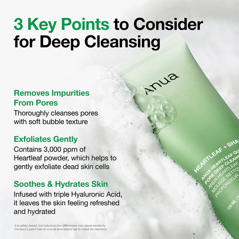 Heartleaf Quercetinol Pore Deep Cleansing Foam